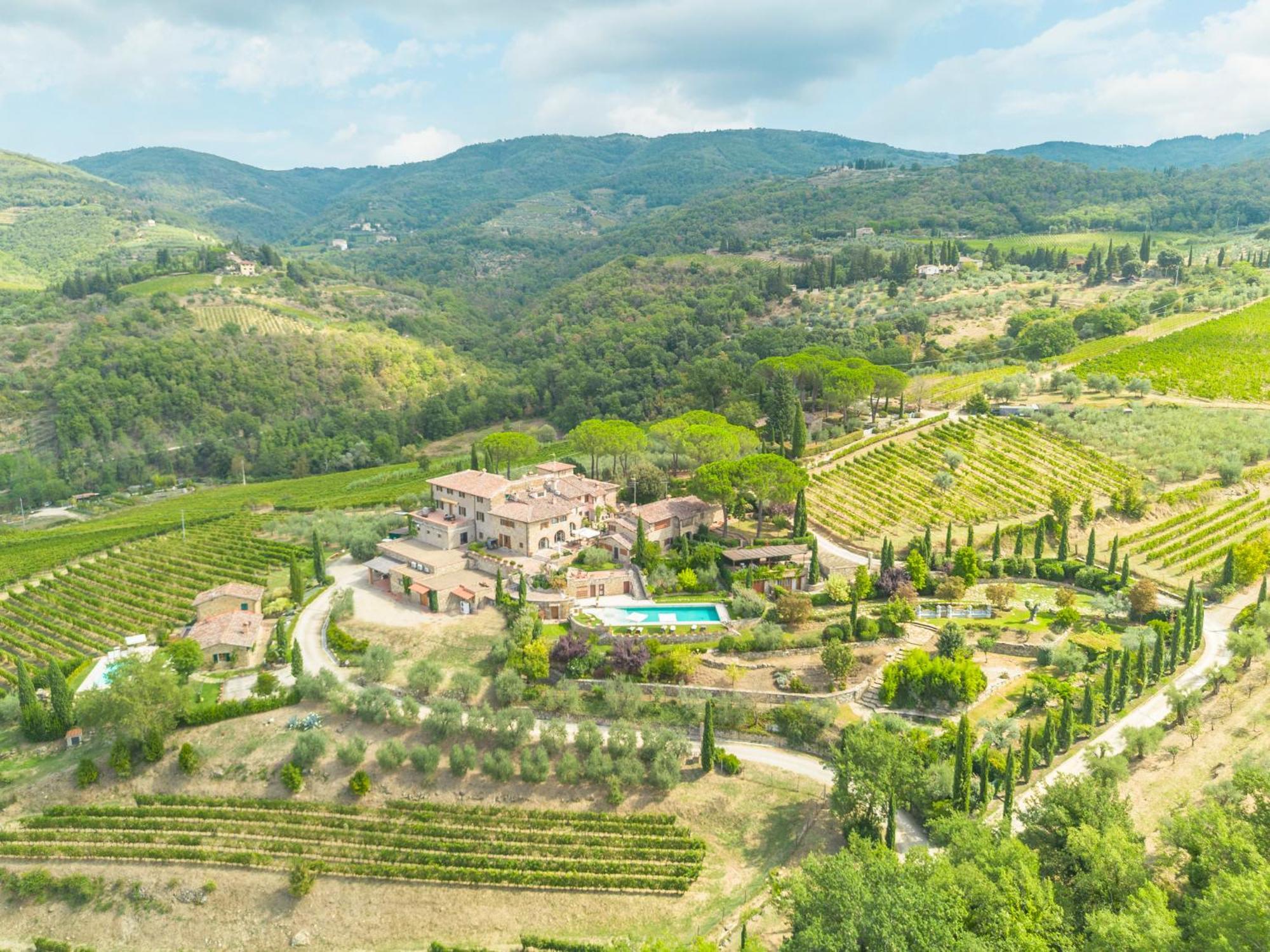 Savignola Paolina Villa Greve in Chianti Exterior photo
