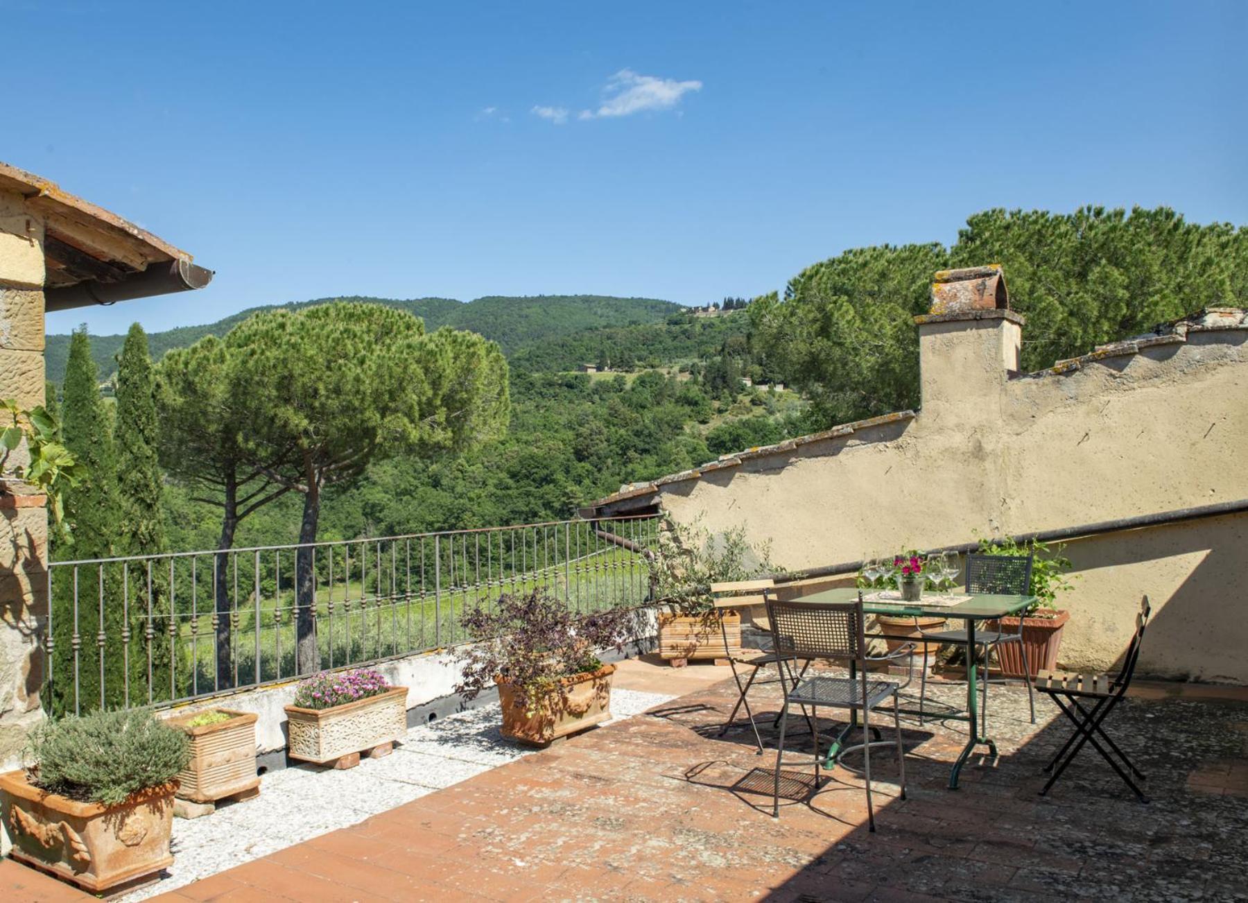 Savignola Paolina Villa Greve in Chianti Exterior photo