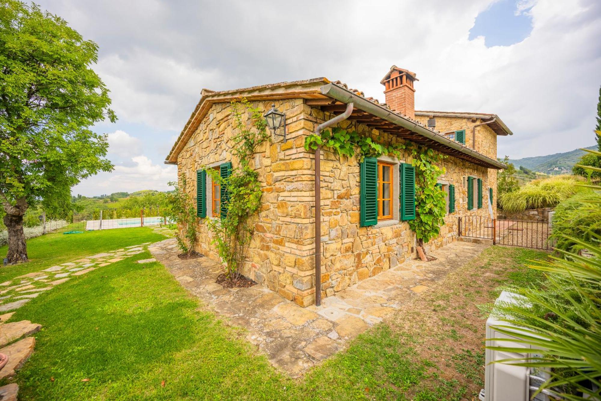 Savignola Paolina Villa Greve in Chianti Exterior photo